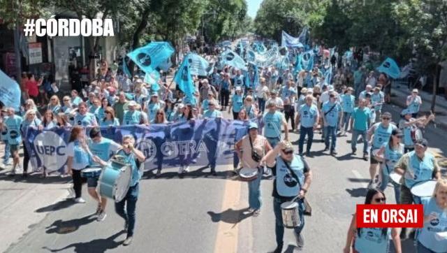 Los docentes cordobeses marcharan el jueves exigiendo una mejora salarial