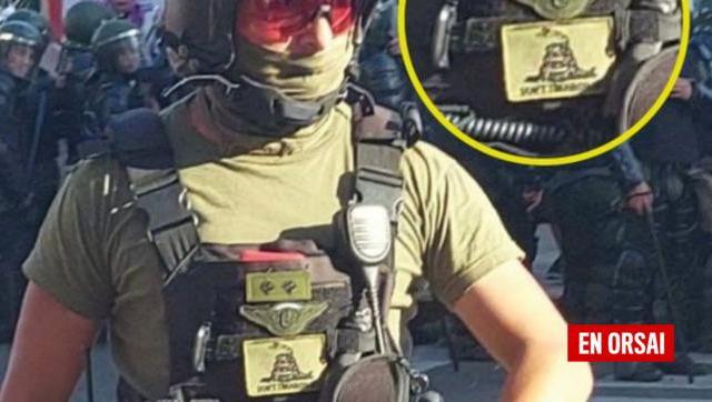 Insignias Libertarias en la Gendarmería y la toma de partido prohibida por la reglamentación de la fuerza