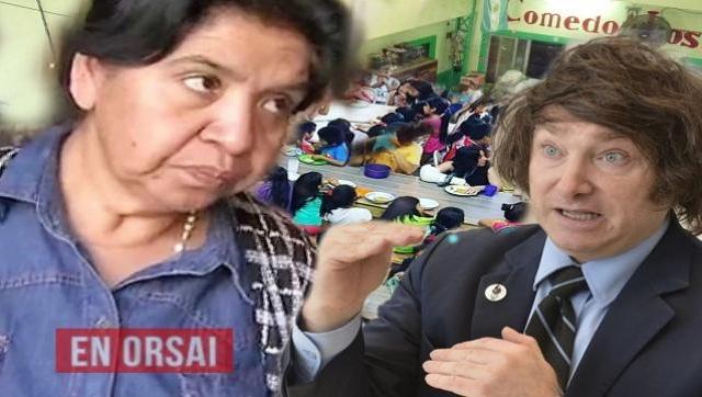 Margarita Barrientos denuncia la falta de alimentos en los comedores: 