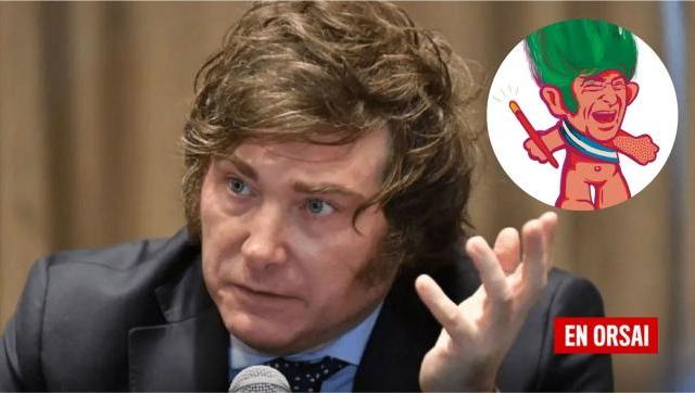 Galmarini con los tapones de punta contra Milei