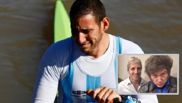 Atleta olímpico se arrepiente de haber apoyado a Milei
