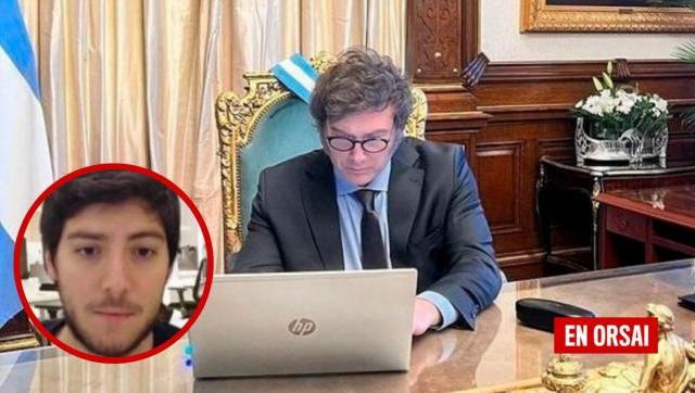 Javier Milei premió con un cargo en el estado al Troll más nocivo y mentiroso de twitter