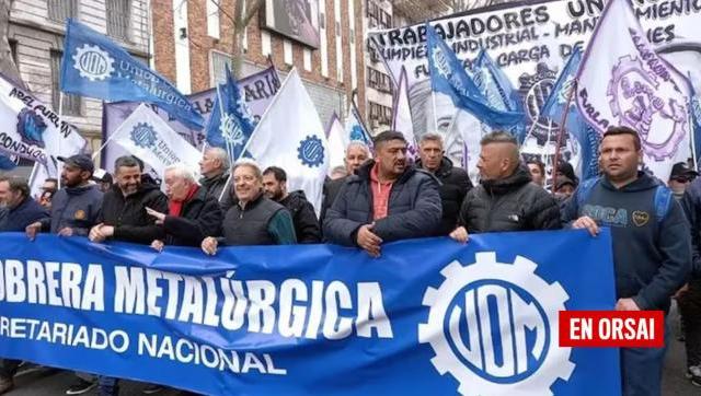La UOM va al paro por 48 horas y amenaza con un llegar a las 72 si no se alcanza acuerdo