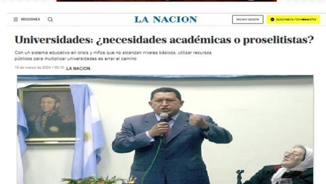 Un nuevo ataque a la Universidad Nacional Madres de Plaza de Mayo