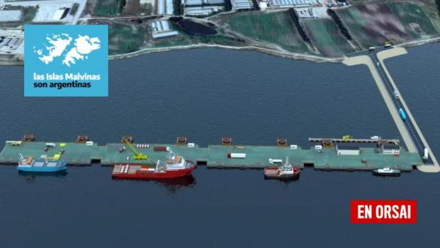 Tierra del Fuego toma medidas legales contra una empresa británica que quiere construir un puerto en nuestras Malvina