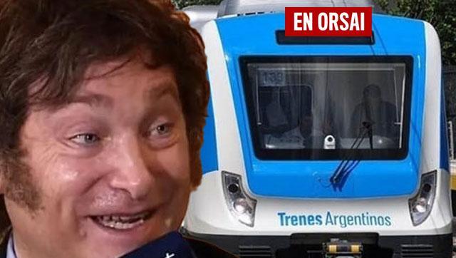Milei te odia: brutal aumento del boleto de trenes