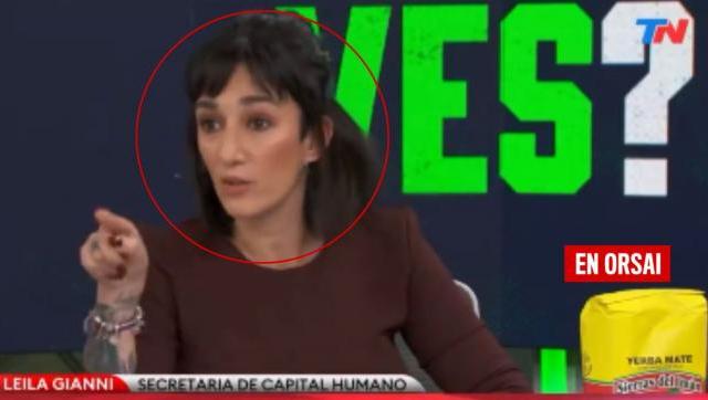¿Quién es la funcionaria libertaria que montó un circo en LN+ para justificar el no reparto de comida?