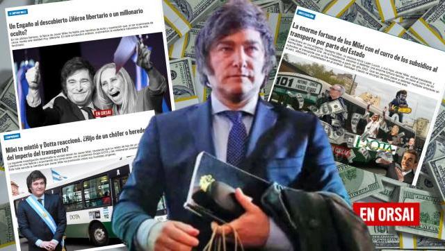 La Nación nos dio la razón: Cómo Milei y su familia se beneficiaron con dinero público y subsidios del Estado