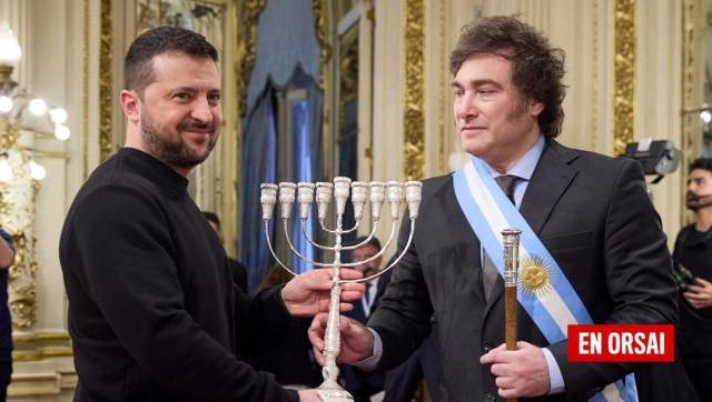 Zelenski provoca a China, Milei teme las repercusiones y cancela su viaje a la cumbre de Suiza