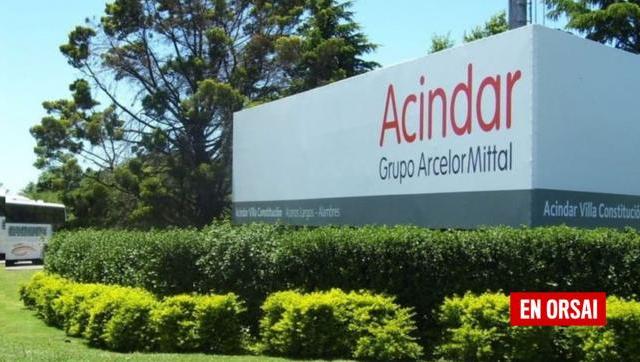 Acindar para la producción y los trabajadores pagan el precio de la recesión provocada por Milei