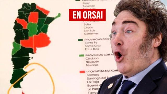 Tsunami de insultos al gobierno por sacar a las Malvinas de un mapa