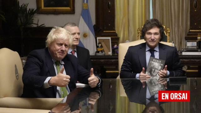 Boris Johnson: ¿Es el reflejo en un espejo del futuro de Milei?