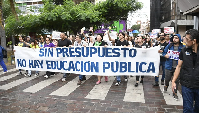 Escala el conflicto universitario: paro de 48 horas en todos lados