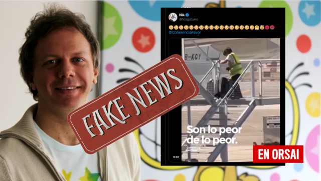 La irresponsabilidad de Nik en las redes utilizando un video de Cathay Pacific como herramienta de desprestigio
