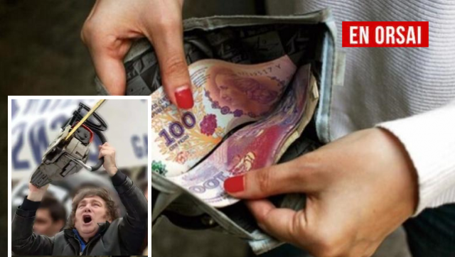 Números rojos: cuánto se desplomaron los salarios con Milei en el poder