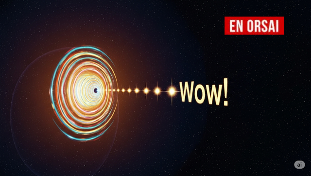 Representación artística de una señal de radio proveniente del espacio profundo, simbolizando la búsqueda de vida extraterrestre y el misterio de la Señal 
