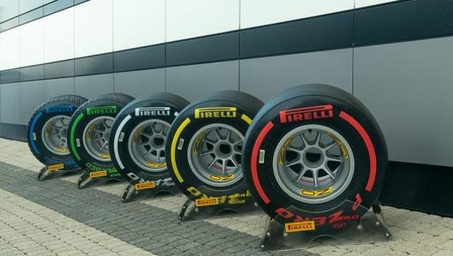 Tipos de neumáticos y su uso en la F1