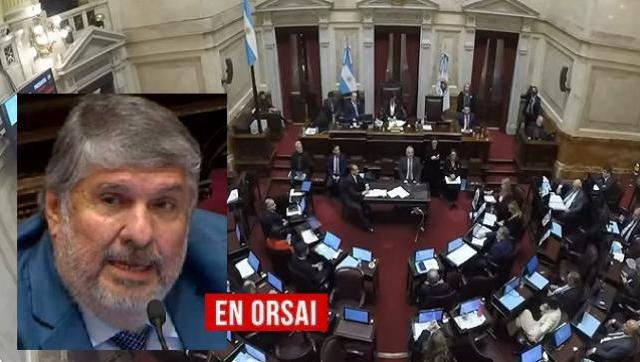 José Mayans denuncia el ajuste en el Senado argentino