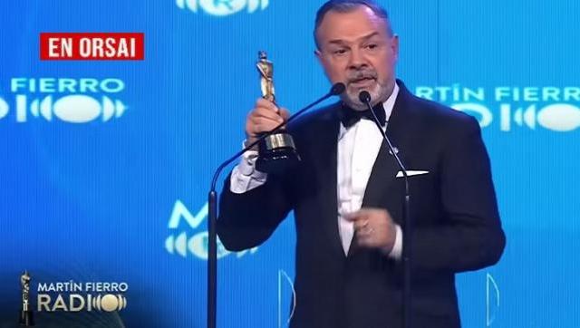 Gustavo Sylvestre fue reconocido con el Martín Fierro a la Mejor Labor Periodística Masculina en Radio