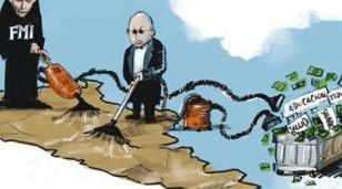 Cada intervención del FMI y EE.UU. en Argentina agravó crisis, deuda y pobreza. Datos y ejemplos del drama global detrás de la “ayuda” financiera.