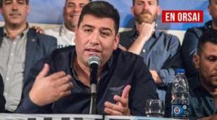 Cristian Jerónimo, flamante cosecretario general de la Nueva CGT