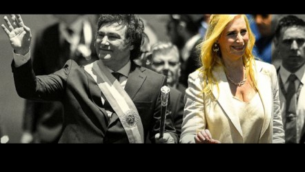 Karina Milei junto al Presidente Javier Milei tras la concentración de poder en el Gabinete