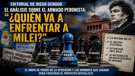 Tablero político: Diego Genoud analizó las estrategias y los liderazgos que se debaten en el peronismo para polarizar con el oficialismo.