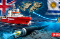 El Reino unido avanzan con un cable submarino entre Malvinas y Uruguay 