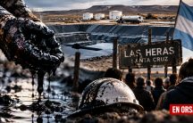 OPSUR y una planta de residuos petroleros en Las Heras: crece la alarma por las bateas a cielo abierto