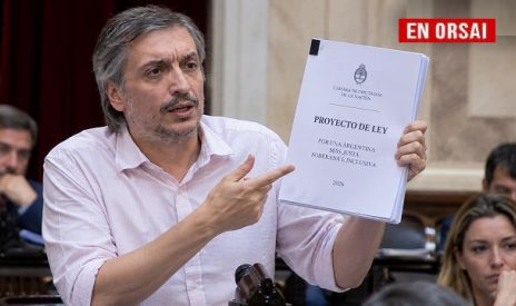 Máximo Kirchner presentó un impuesto a la fuga de capitales