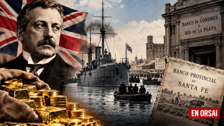 Cuando Inglaterra amenaz&oacute; con bombardear Rosario: el banco brit&aacute;nico, el oro y la traici&oacute;n de Manuel Quintana
