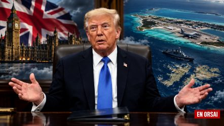 Trump cuestiona a Reino Unido por Chagos mientras Milei busca respaldo de EE.UU. para Malvinas