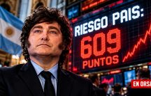 Riesgo país en 609 puntos: Diez ruedas de suba y el mercado vuelve a mirar de reojo a Milei