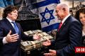 Milei donó un millón de dólares del Premio Génesis a una red proisraelí vinculada con Ajmechet