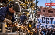 La industria rebotó en agosto pero produce 3,2% menos que hace un año y la CGT marcha hoy contra el modelo