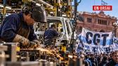La industria rebotó en agosto pero produce 3,2% menos que hace un año y la CGT marcha hoy contra el modelo
