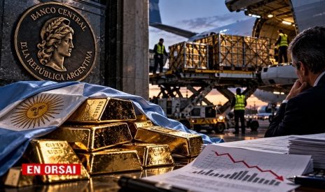 El Banco Central perdió 1.023 millones de dólares con el oro de las reservas y sigue sin decir dónde está