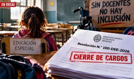 Mendoza: denuncian el cierre masivo de cargos en Educación Especial y persecución a directivos