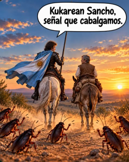 El meme publicado por Javier Milei en Instagram